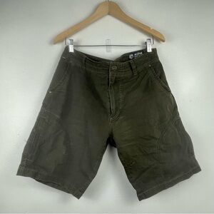 Kuhl Shorts Vintage Patina Dye Size 33 Brown Outdoors Gorpcore Hiking Utility